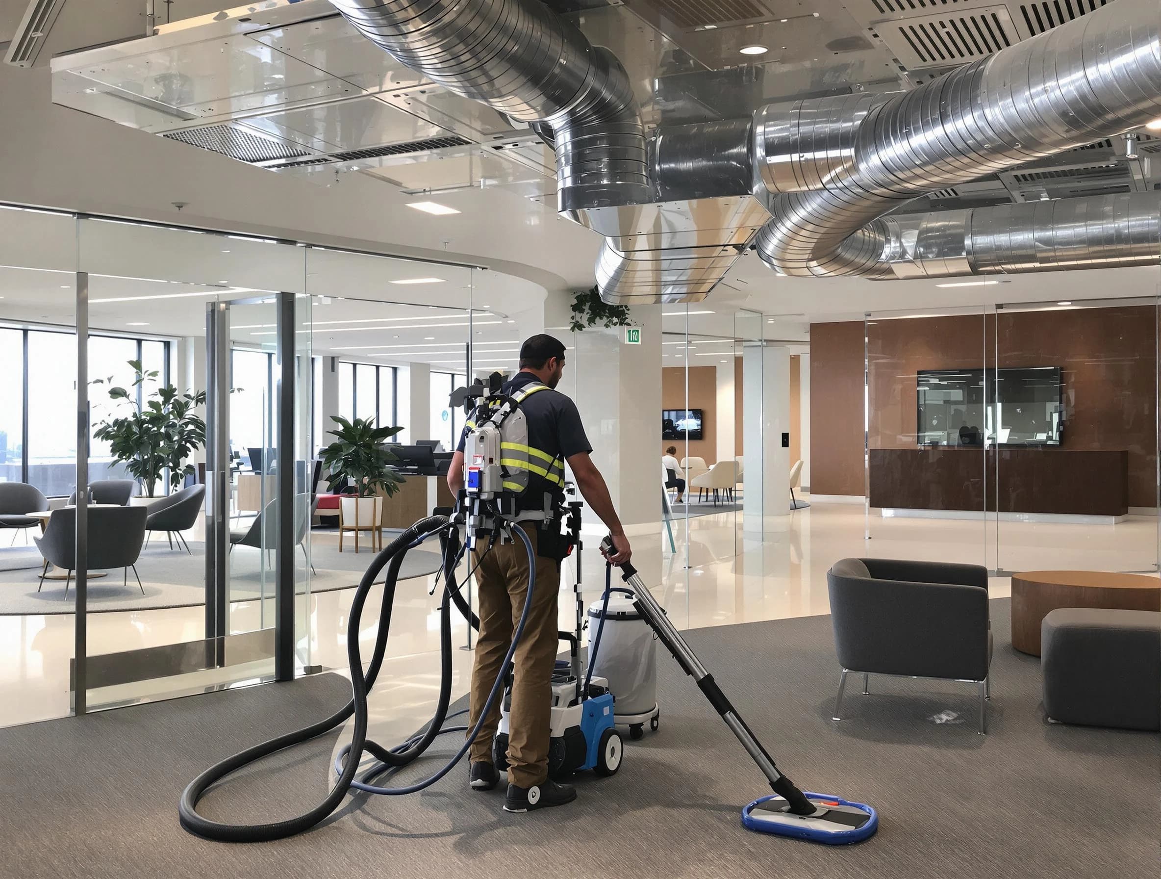 Commercial duct cleaning service by Arvada Air Duct Cleaning in Arvada