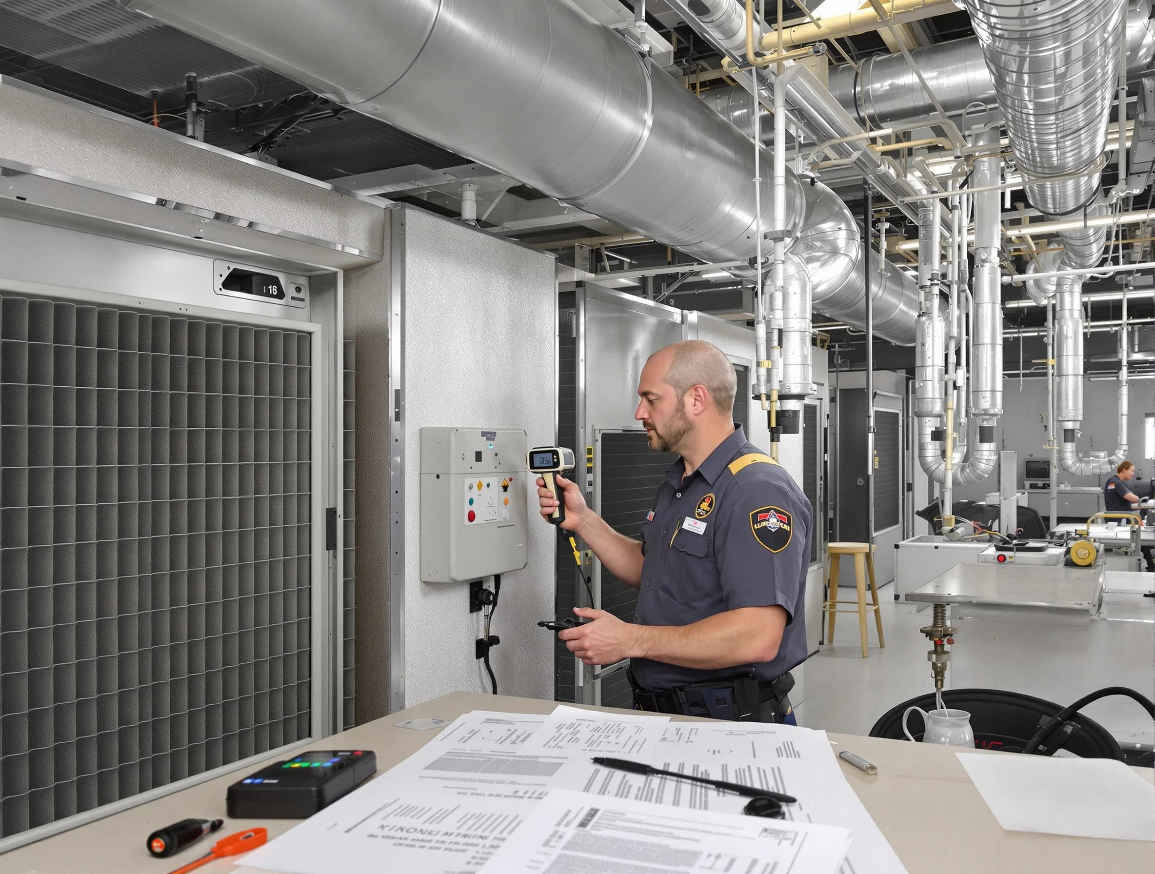 Professional filter system inspection by Arvada Air Duct Cleaning in Arvada