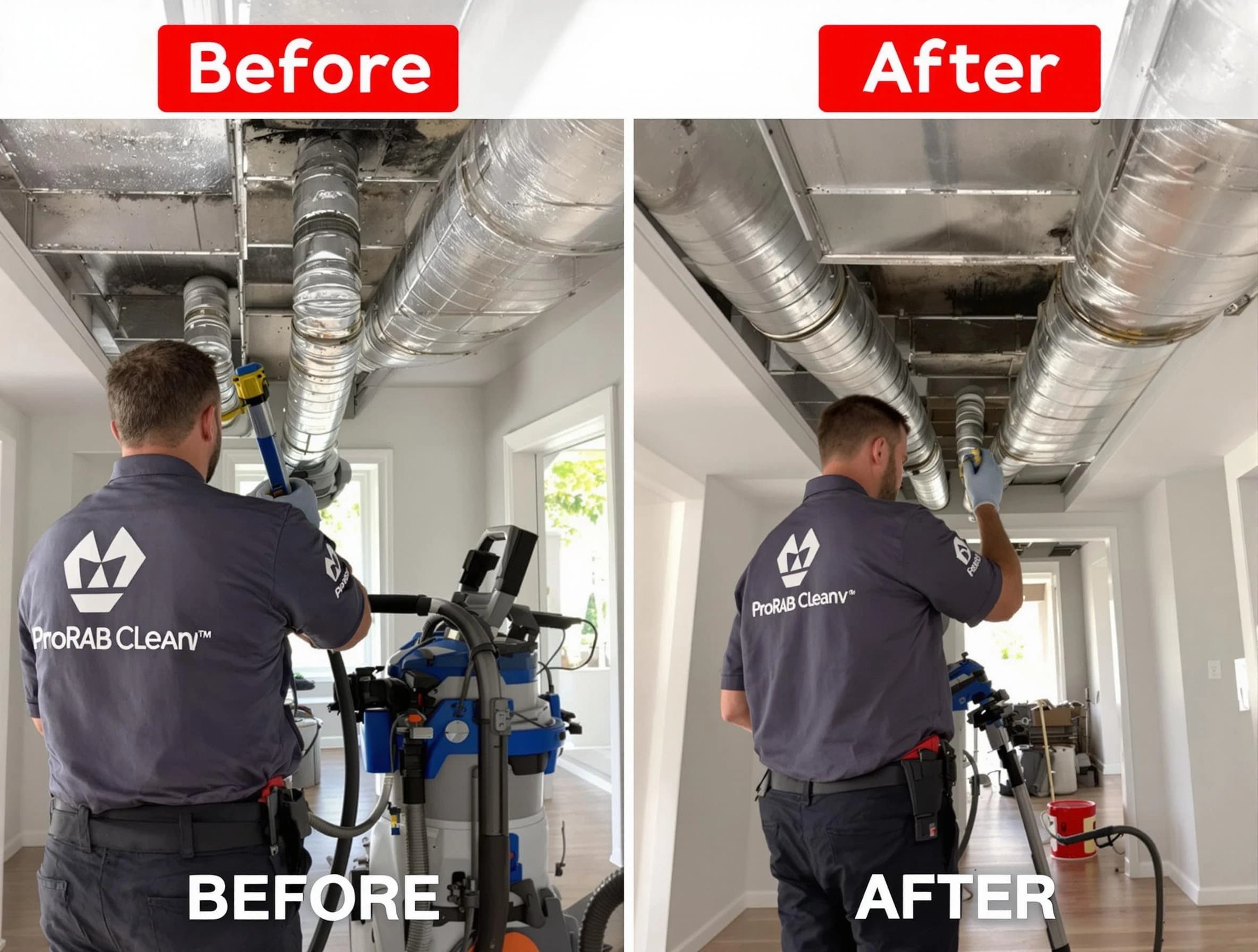 Arvada Air Duct Cleaning expert performing thorough residential duct cleaning in a Arvada home