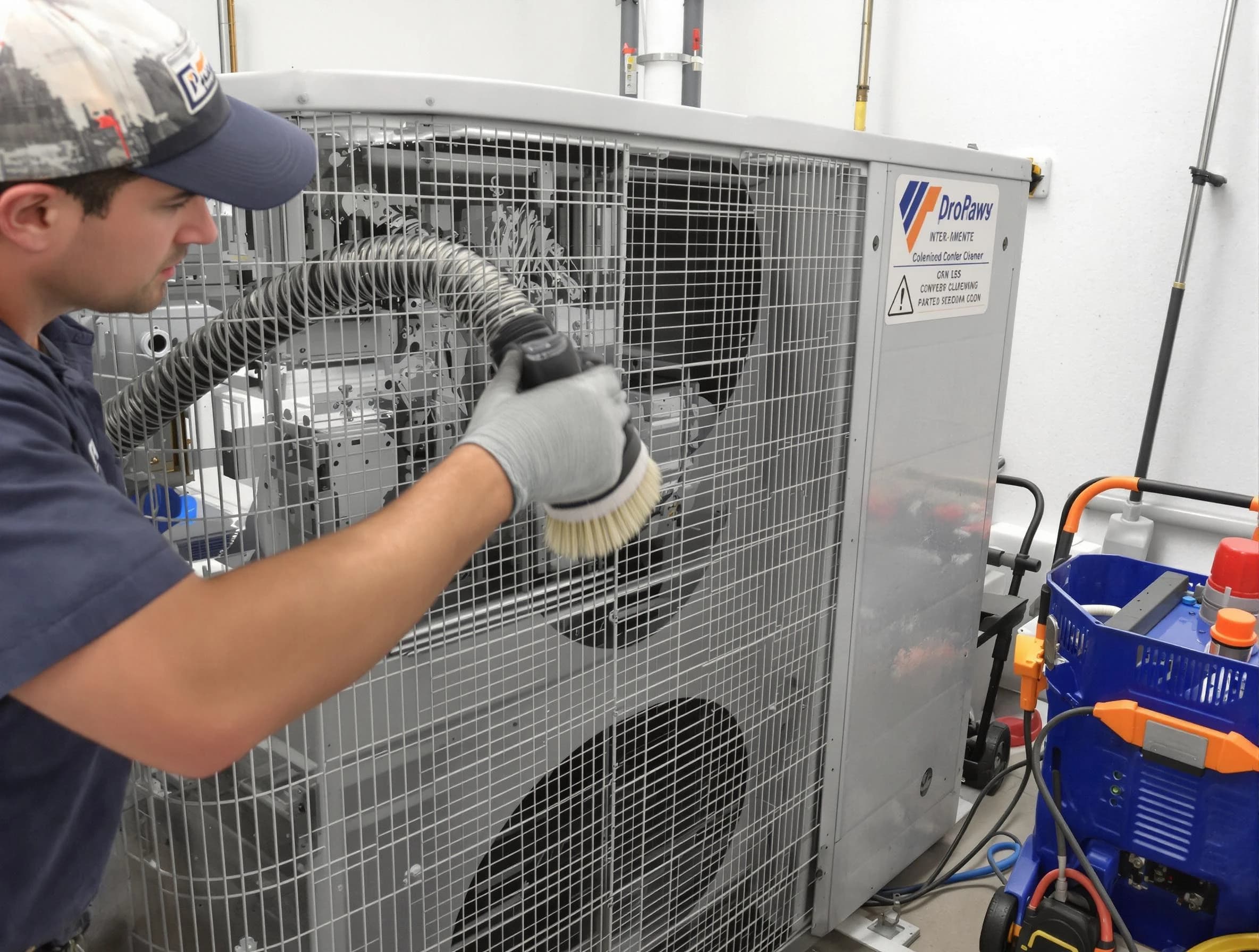 Arvada Air Duct Cleaning specialist performing precision AC coil cleaning for improved system performance in Arvada