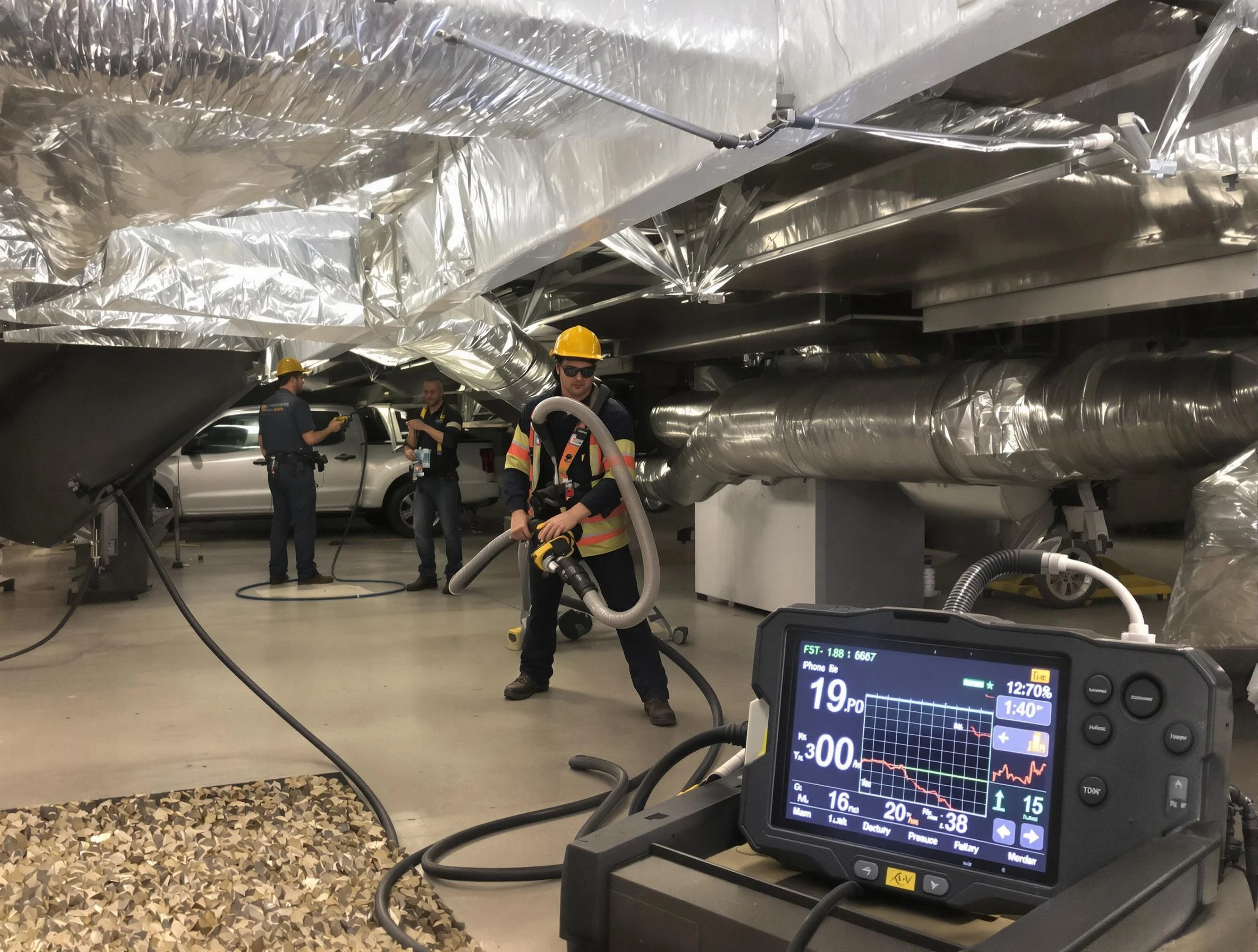 Professional negative pressure duct cleaning by Arvada Air Duct Cleaning in Arvada